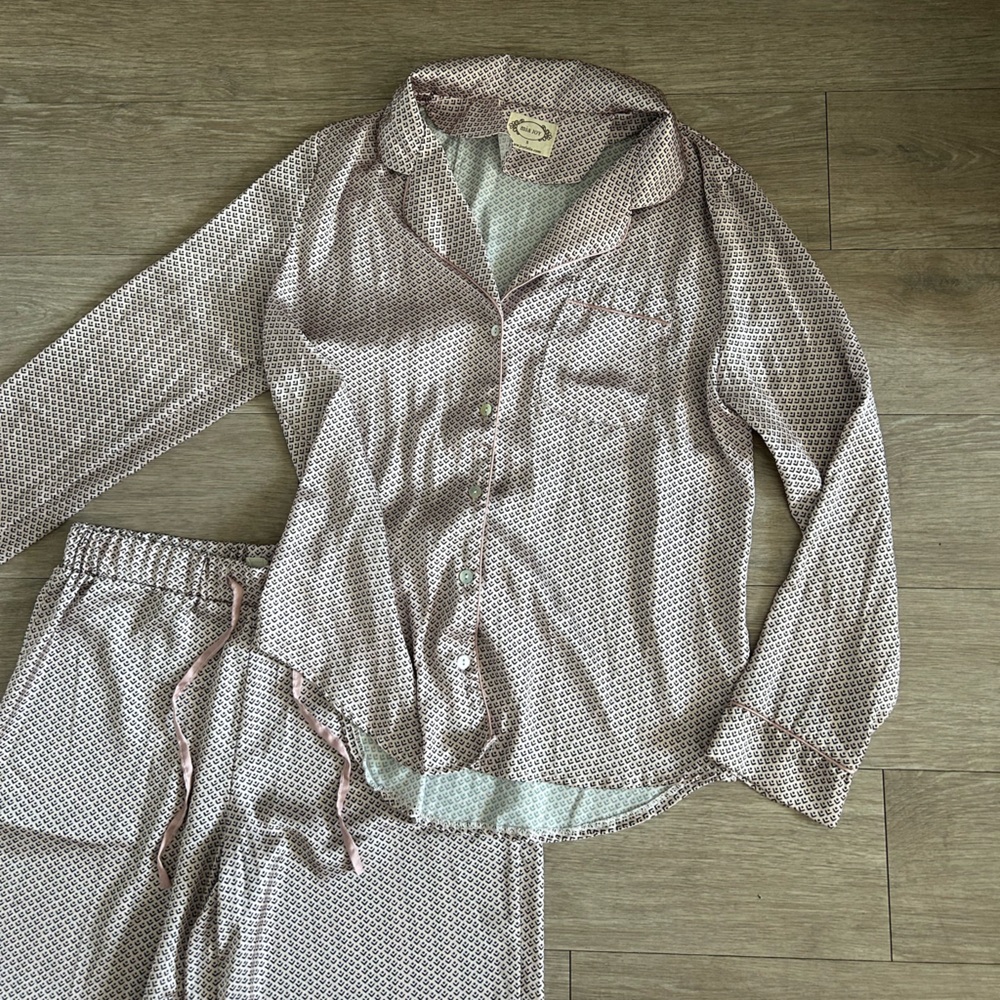 Mia Joy Silk Pajama Set